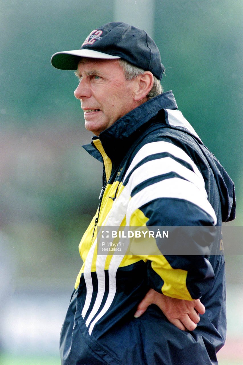 Sveriges förbundskapten Bengt Simonsson