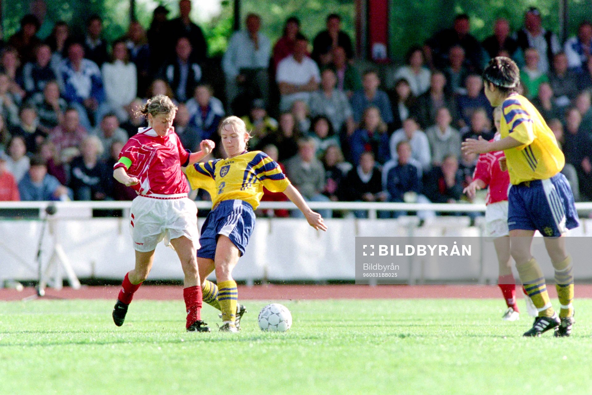 Fotboll, Damer, EM-Kval, Sverige - Danmark, 2-0
