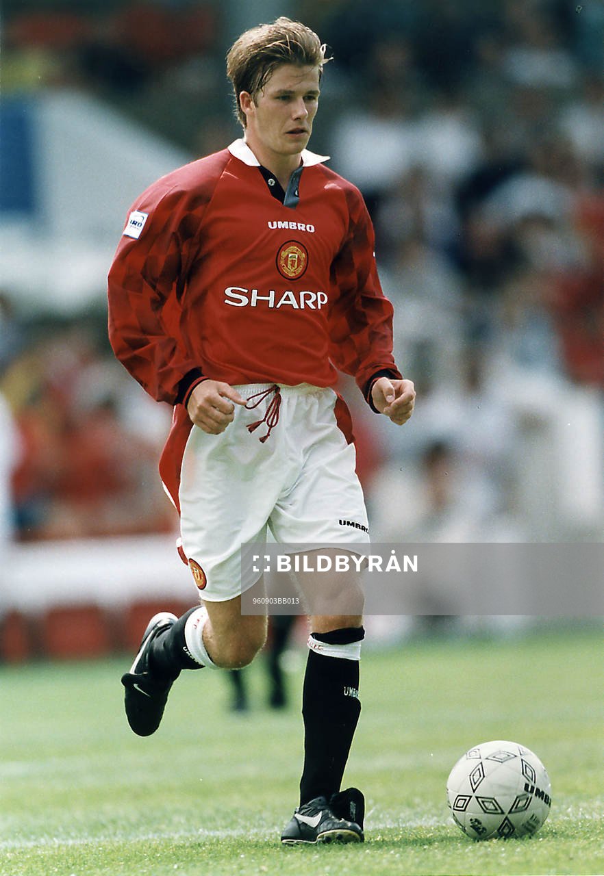 1996-09-03 David Beckham, Manchester U