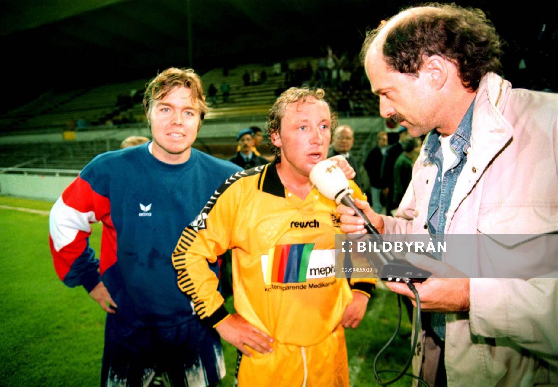 Fotboll, Bern, Young Boys v. FC Zürich. Tomas Brolin och