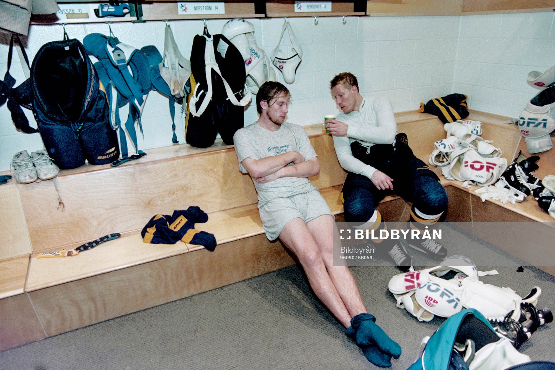 Peter Forsberg och Jonas Bergqvist är besvikna