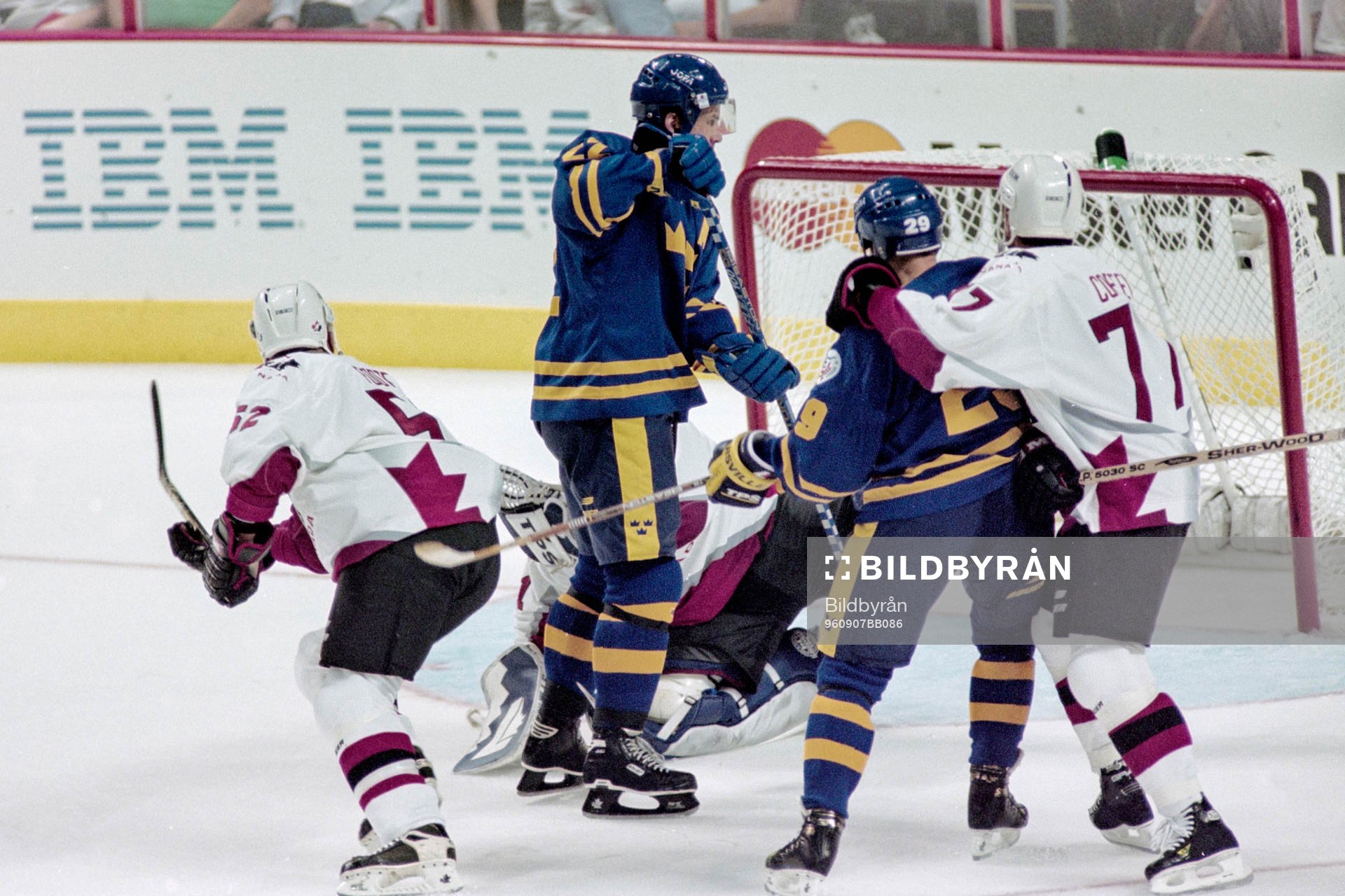 Ishockey, World Cup, Sverige - Kanada