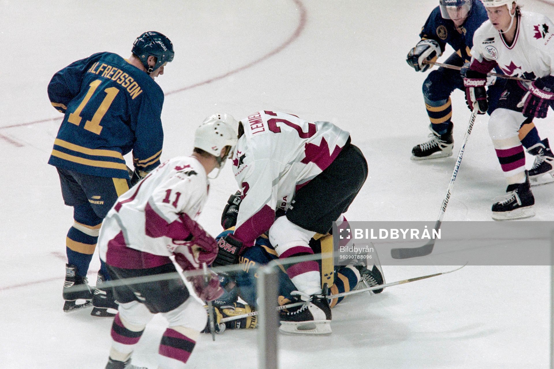 Ishockey, World Cup, Sverige - Kanada