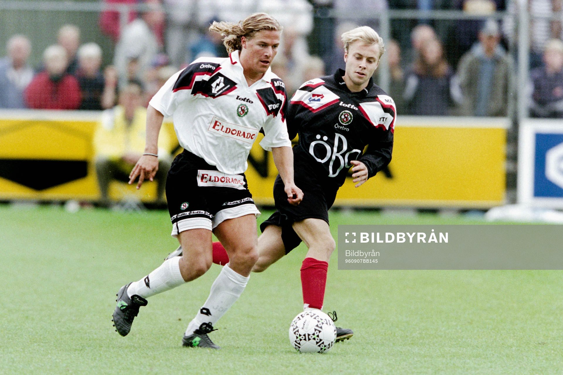 Malmö FF spelade i Örebros bortatröjor. Daniel