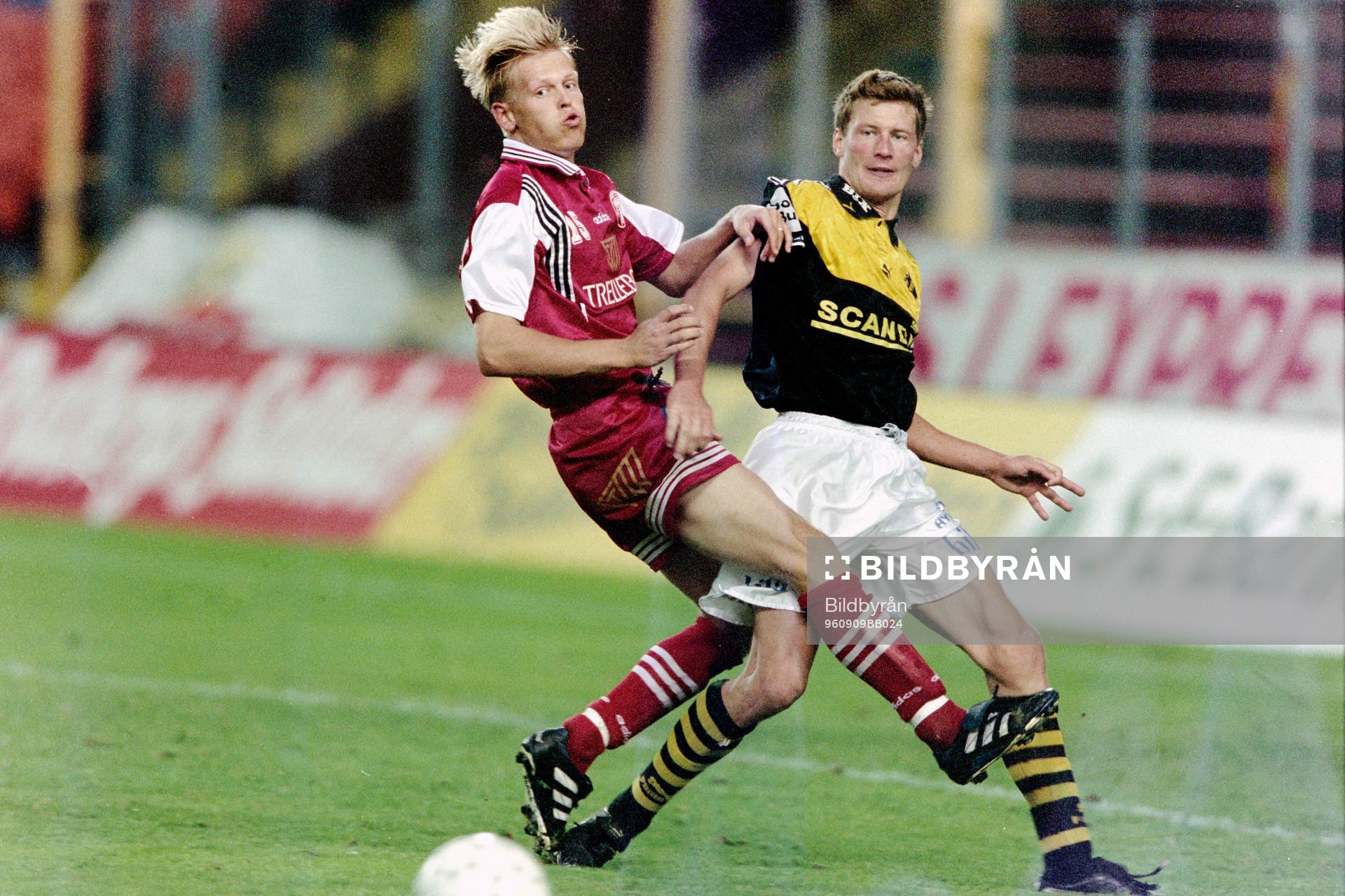 Fredrik Sandell, Trelleborg och Michael Brundin, AIK