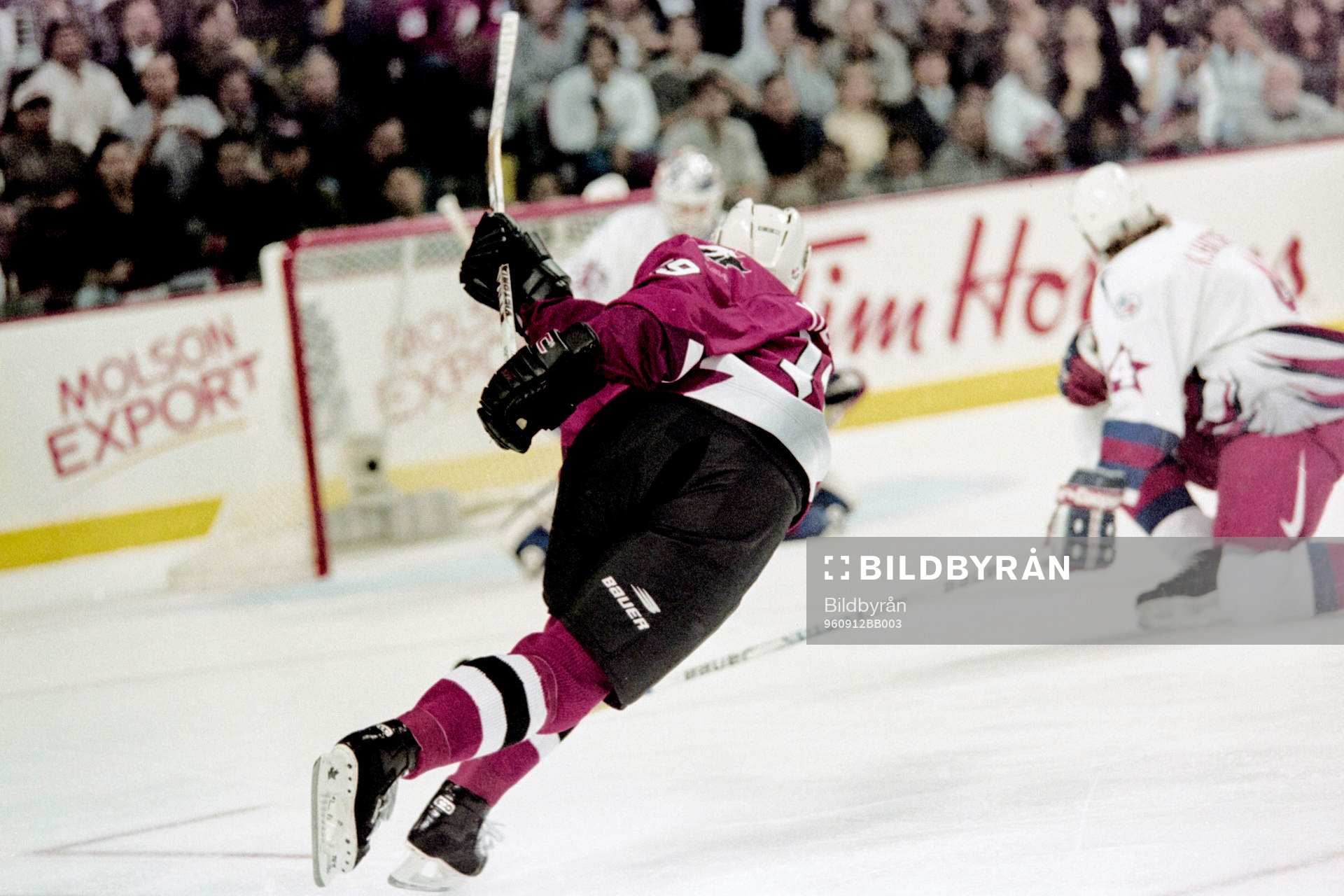 Steve Yzerman, Kanada i skottagen
