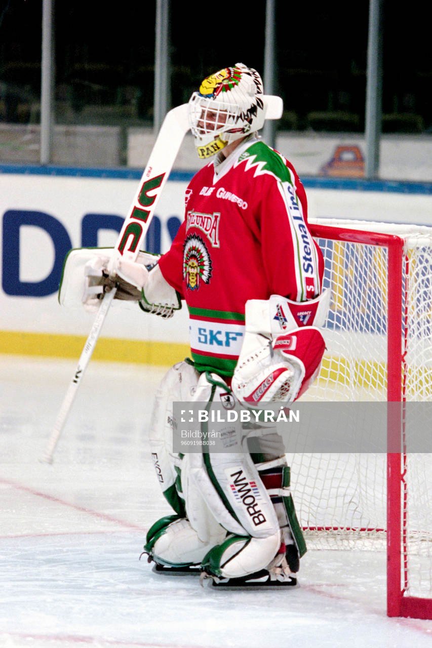 Mikael Sandberg, målvakt i Frölunda