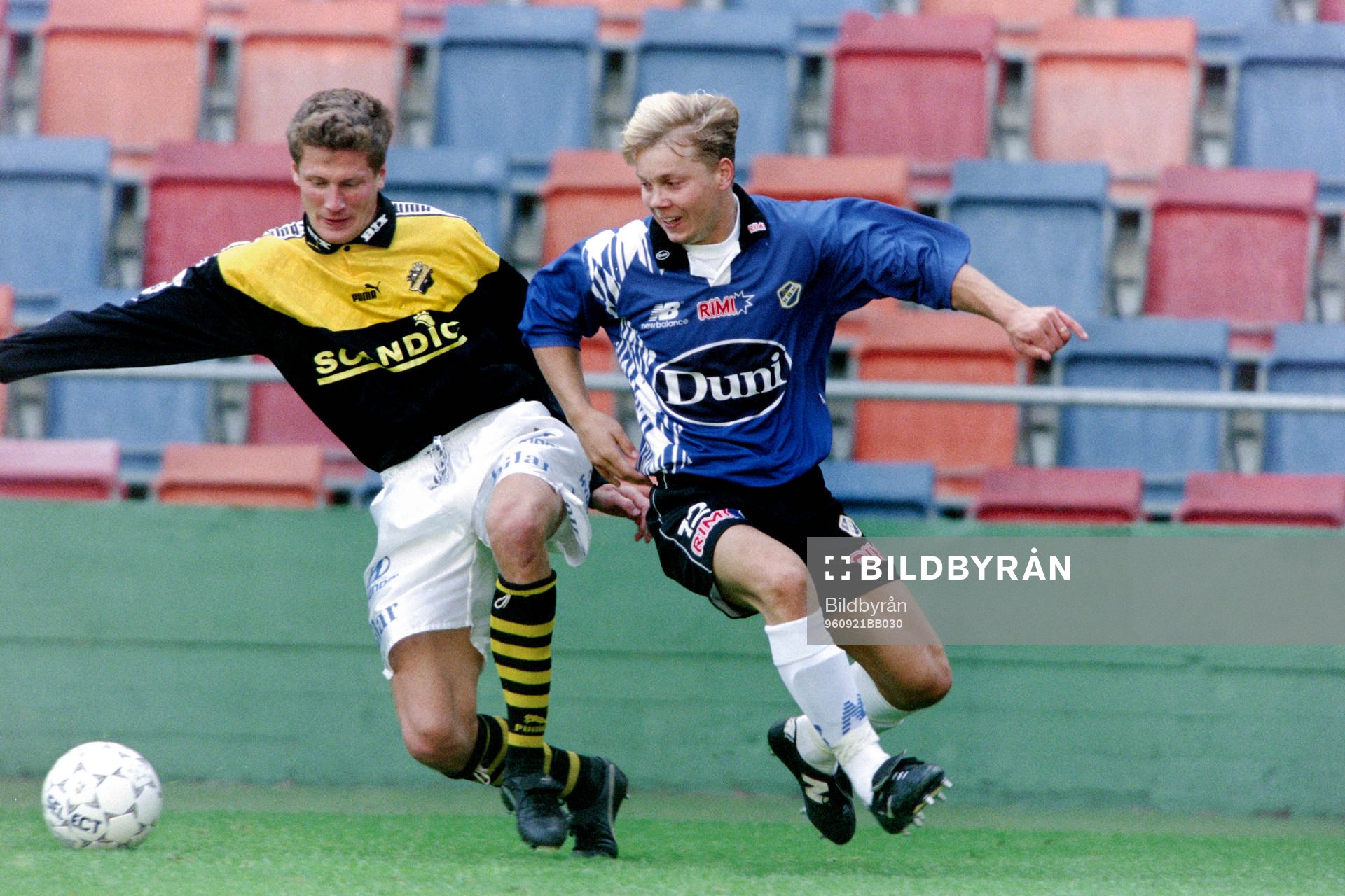 Michael Brundin, AIK och Robert Andersson, Halmstad