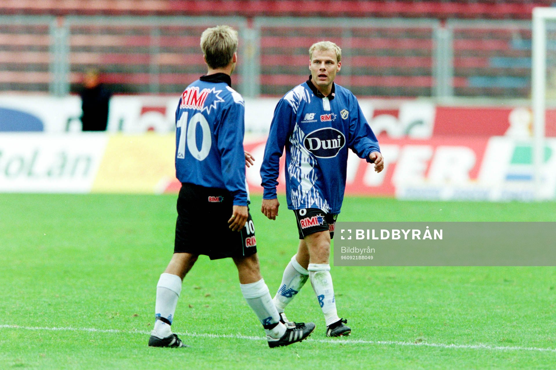 Fredrik Ljungberg och Magnus Svensson, Halmstad
