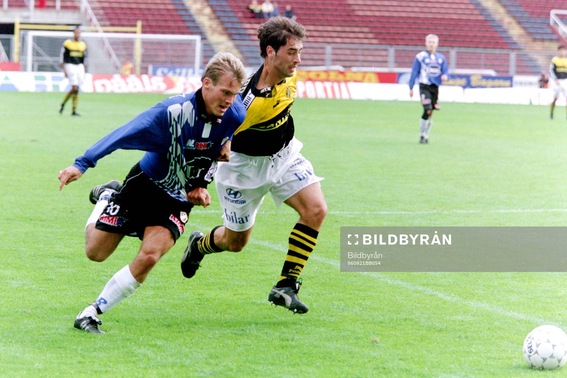 Fredrik Ljungberg, Halmstad stoppas av Pierre Gallo, AIK