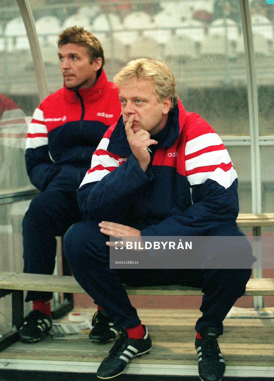 Glenn Schiller och Anders Grönhagen, tränare Djurgården