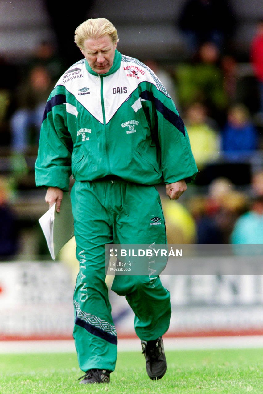 Bo Falk, tränare i Gais