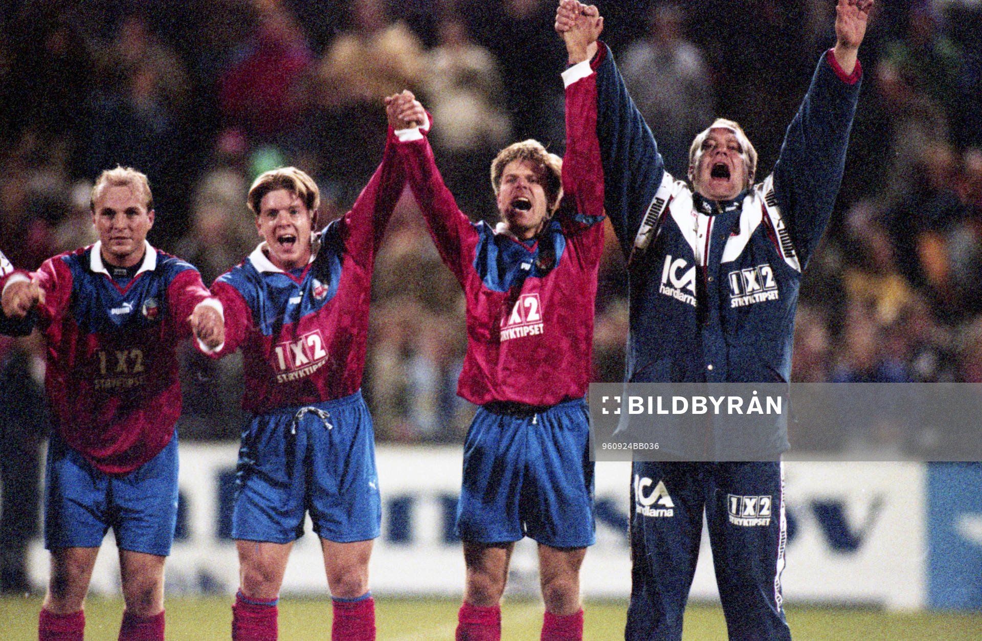 Peter Wibrån, xx, Roland Nilsson och Mats Magnusson