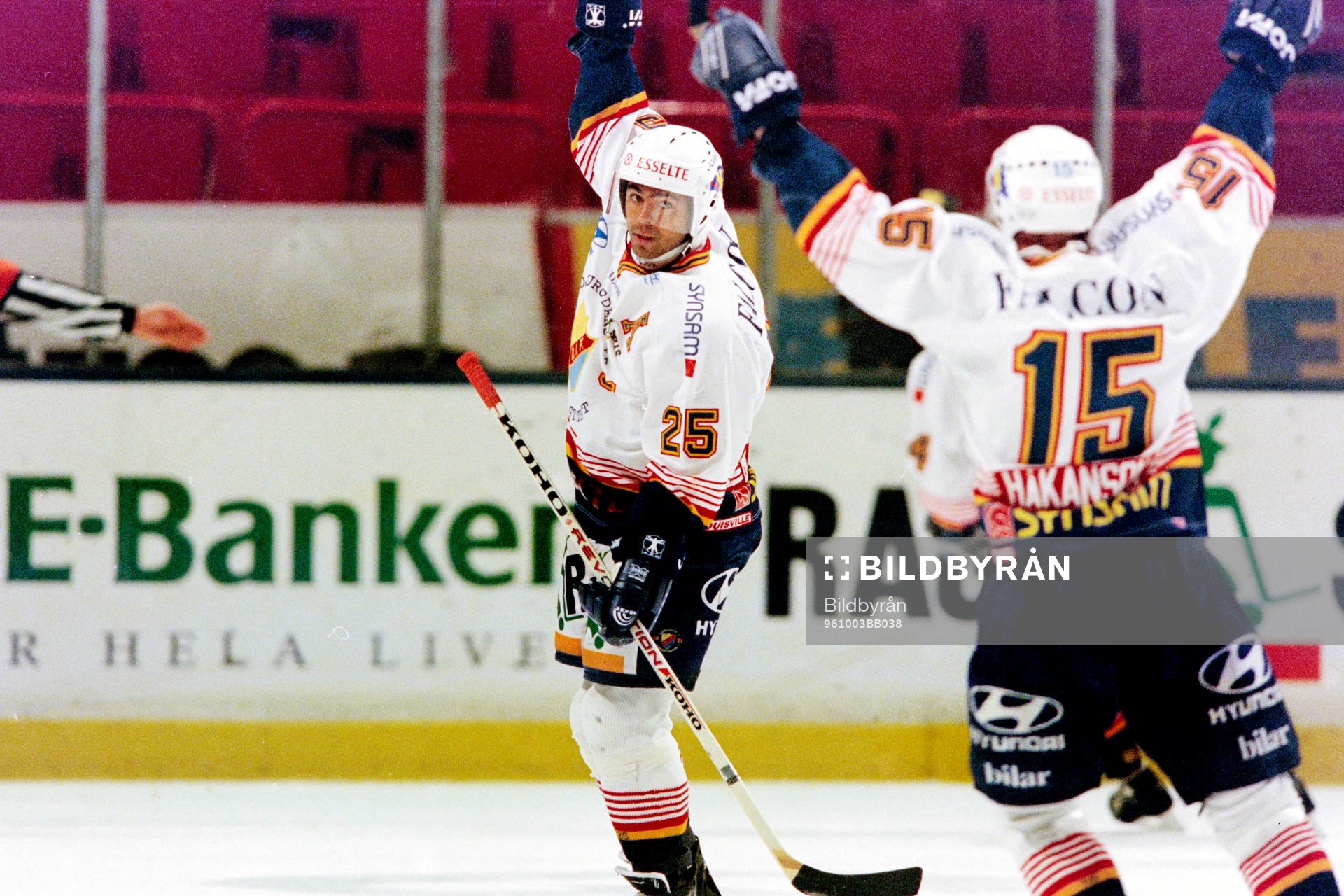 Patrik Erickson, Djurgården jublar