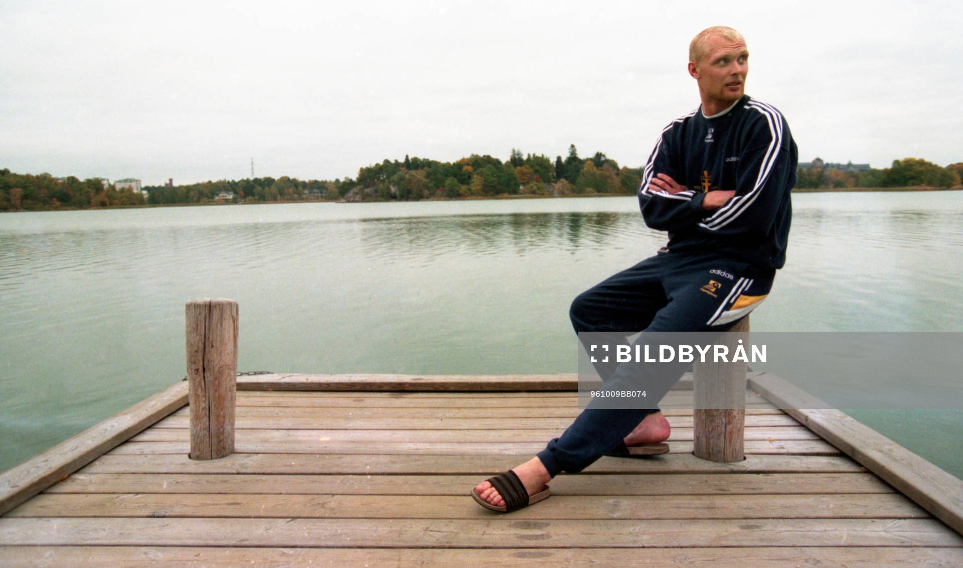 Klas Ingesson på bryggan