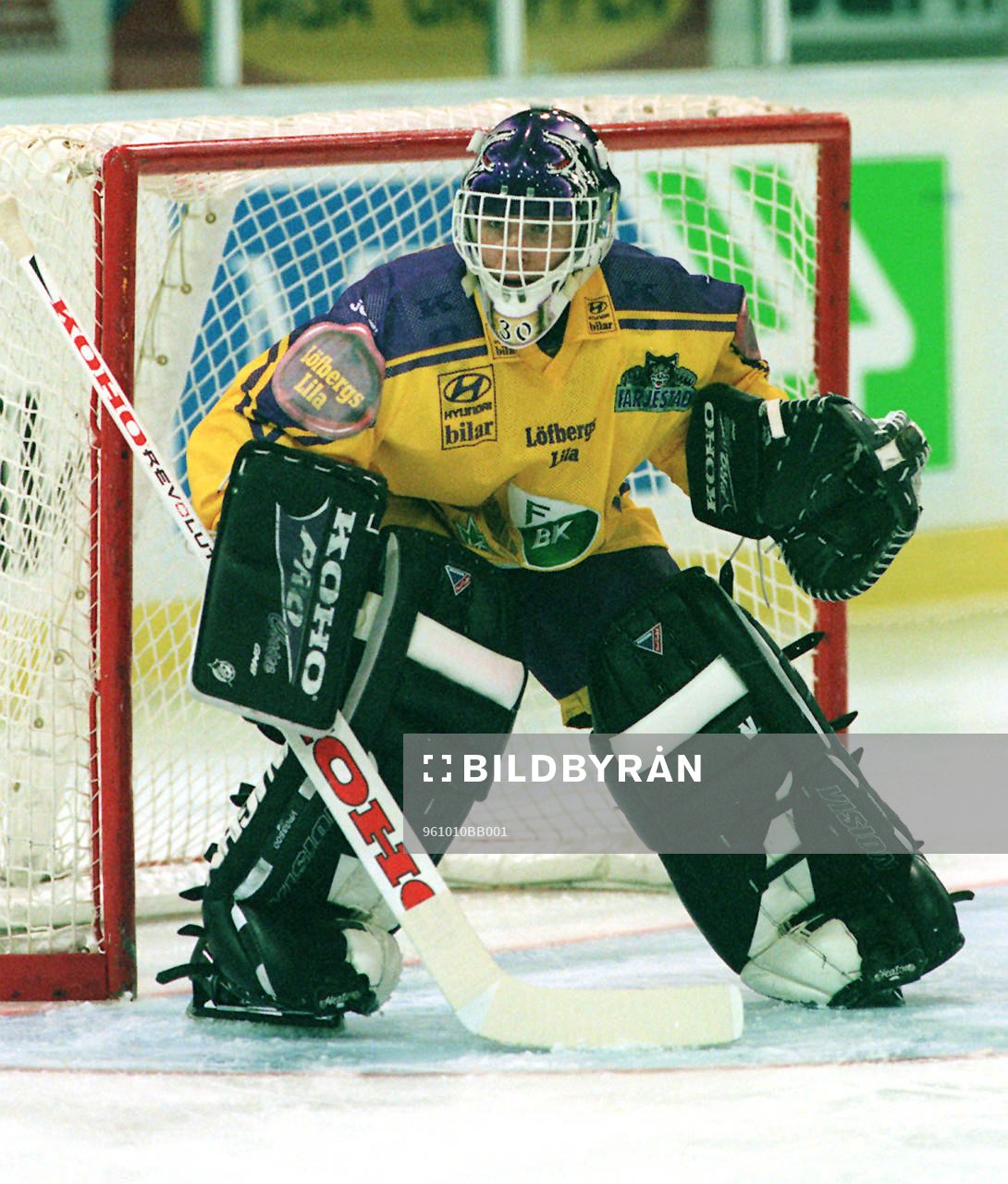 Markus Ketterer, målvakt i Färjestad BK