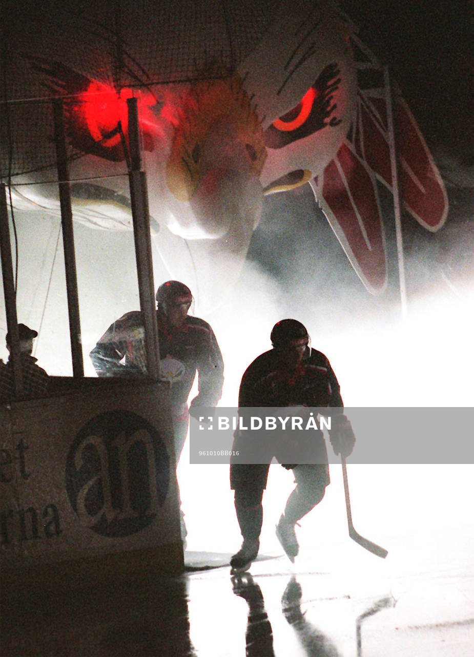 Malmö Red Hawks gör entré genom sin symbol