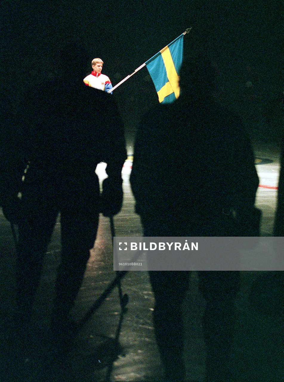 Ishockey, Nationalsång, Sverige