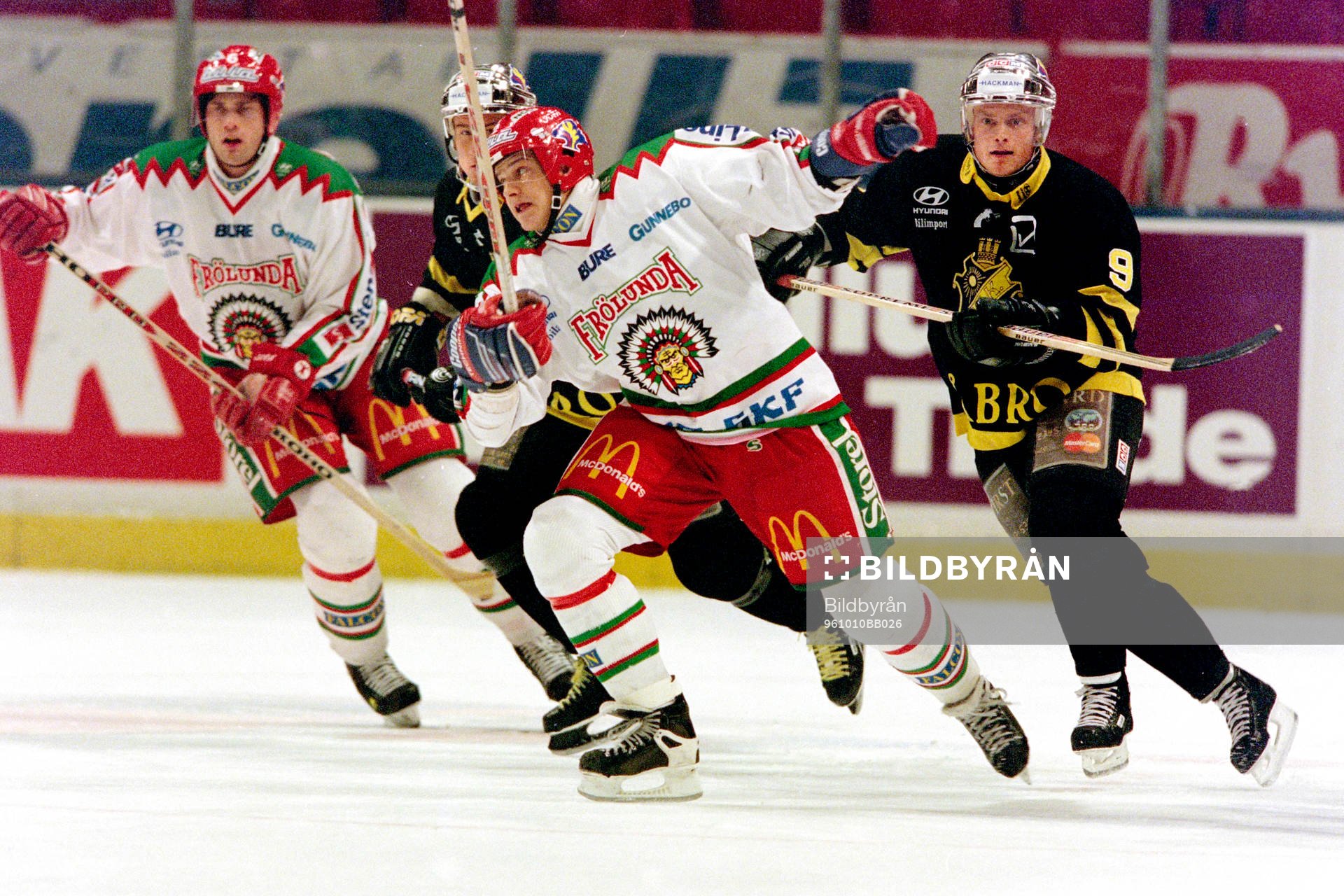 Ishockey, Elitserien, AIK - Västra Frölunda, 2-1