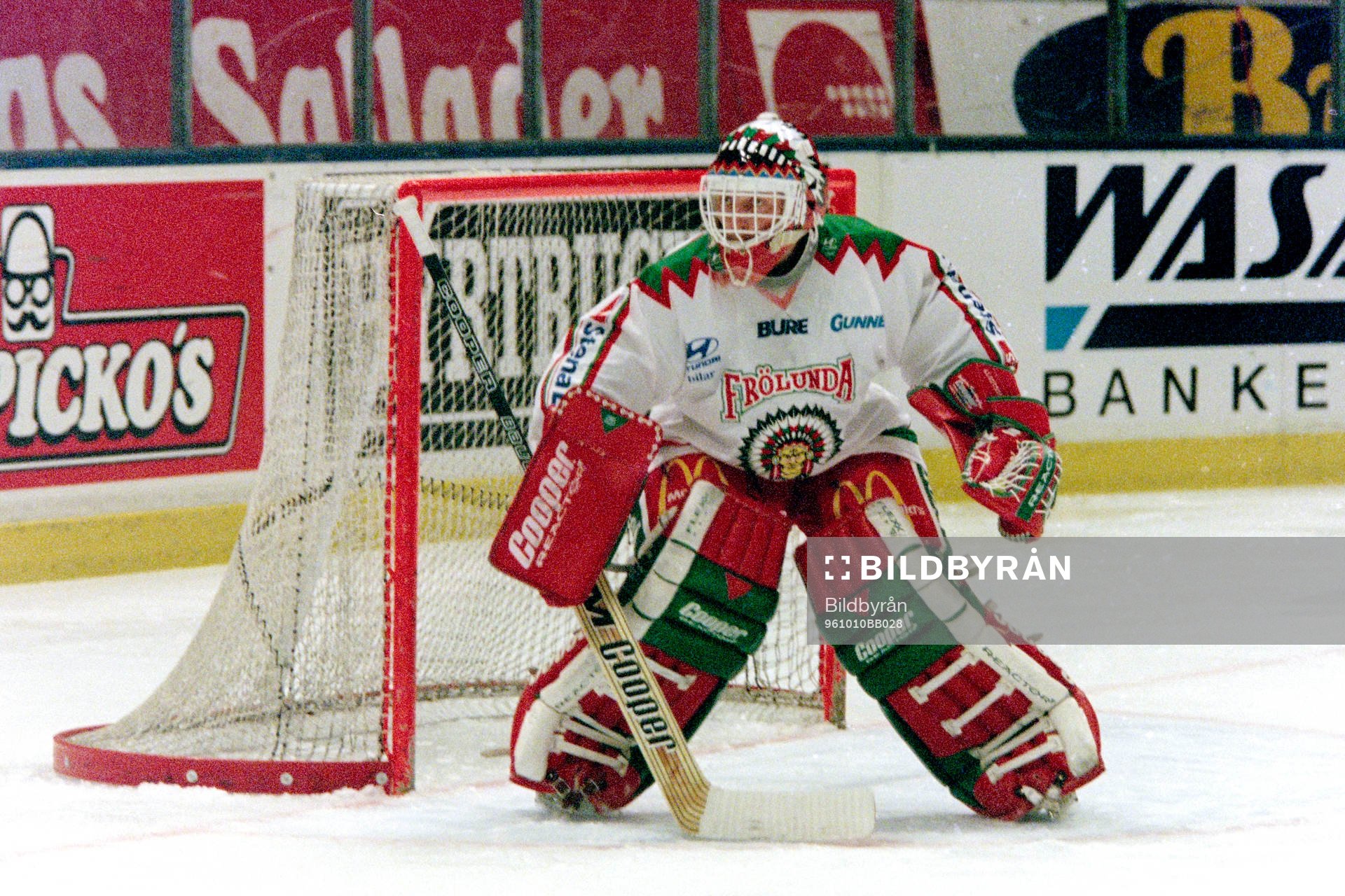 Håkan Algotsson, målvakt i Frölunda