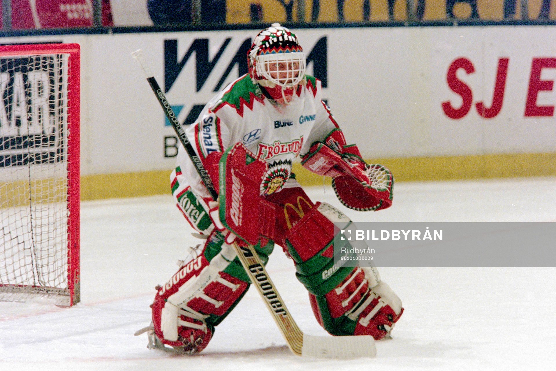 Håkan Algotsson, målvakt i Frölunda