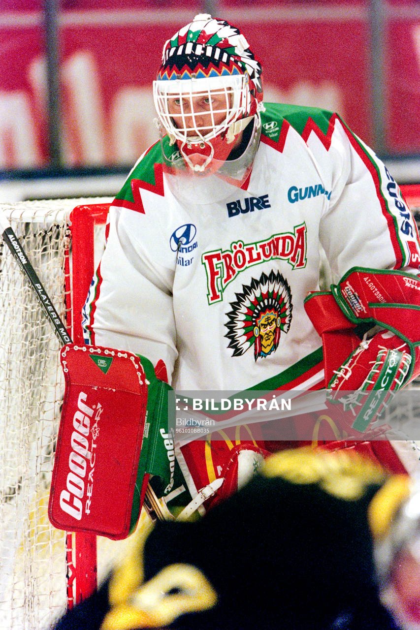 Håkan Algotsson, målvakt i Frölunda