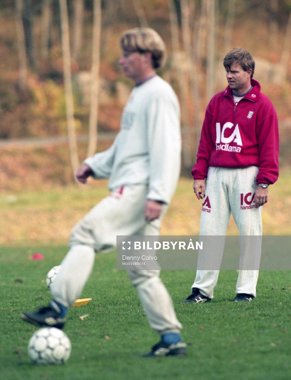 Mats Jingblad, tränare och Stefan Pettersson, Göteborg