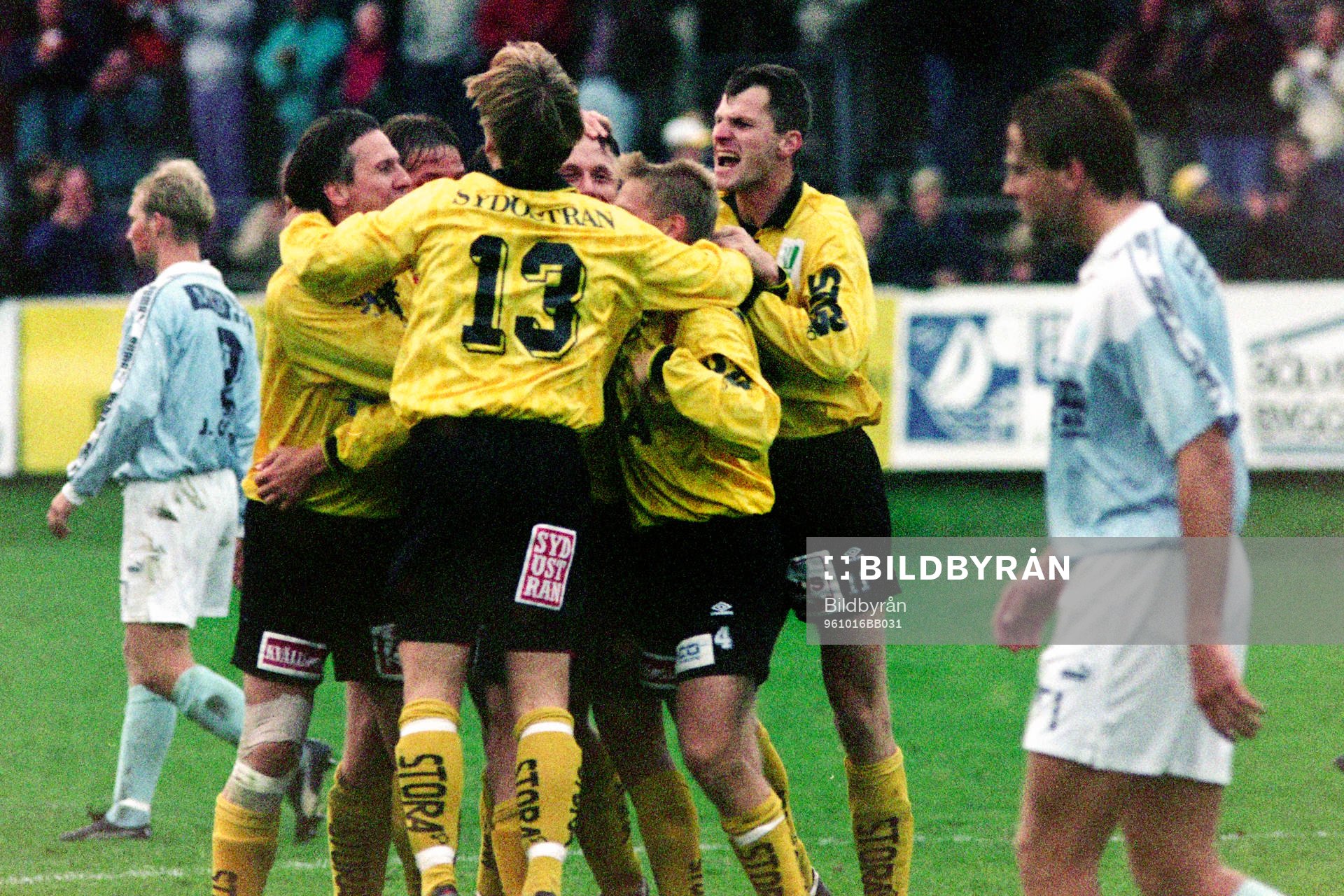 Fotboll, Skandiacupen, Mjällby - Malmö FF, 1-0