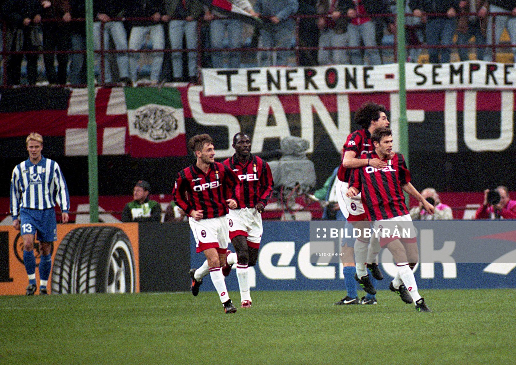 Jubel i Milan