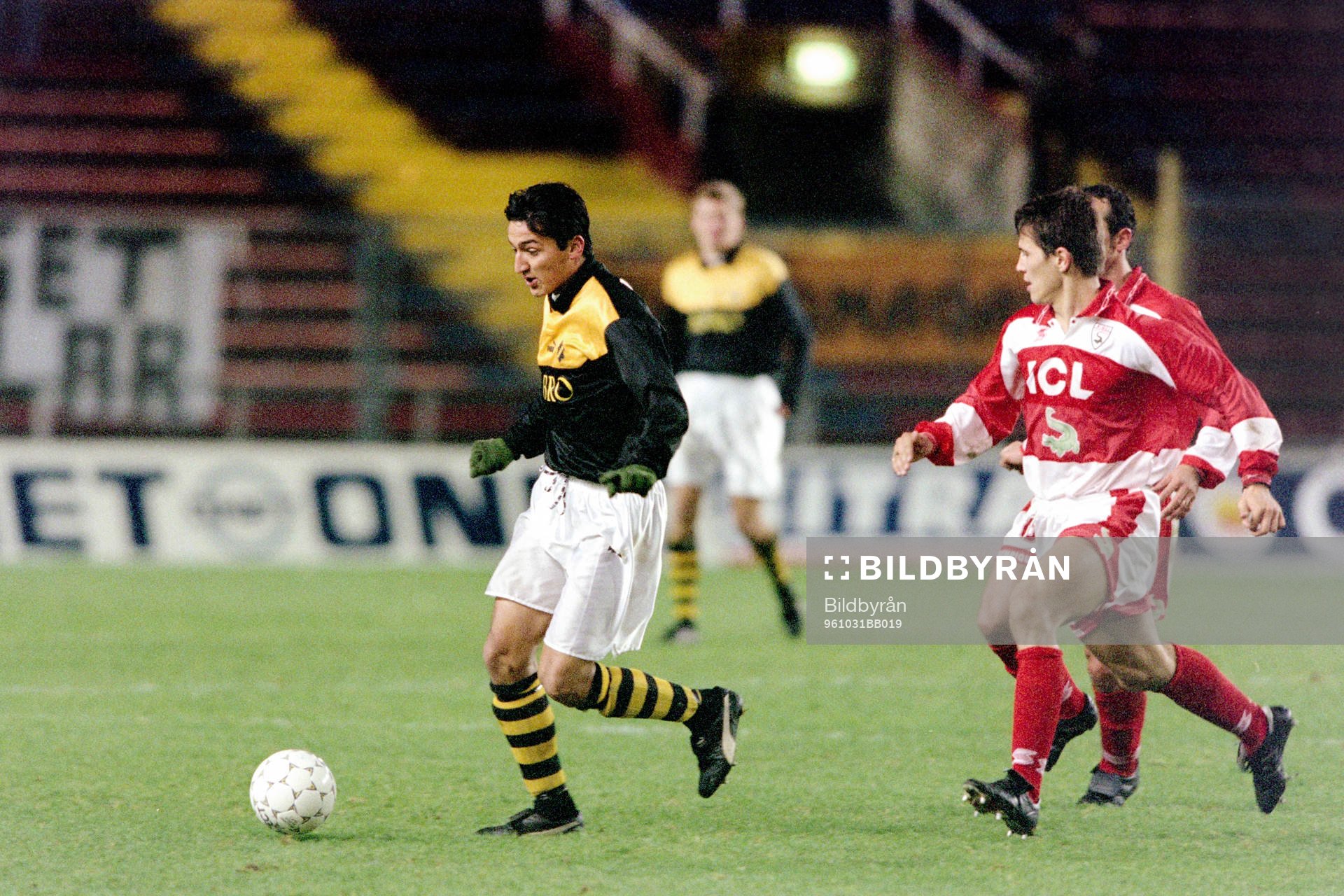 Cesar Pacha, AIK med bollen