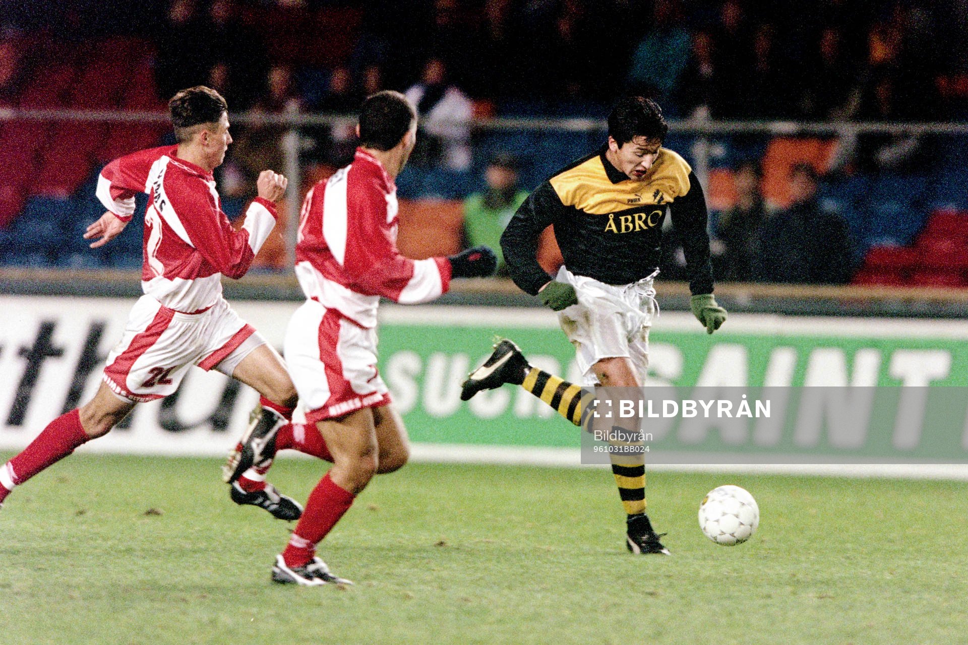 Cesar Pacha, AIK med bollen