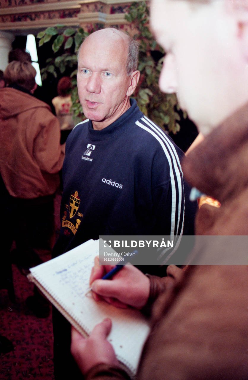 Tommy Svensson, förbundskapten, Sverige