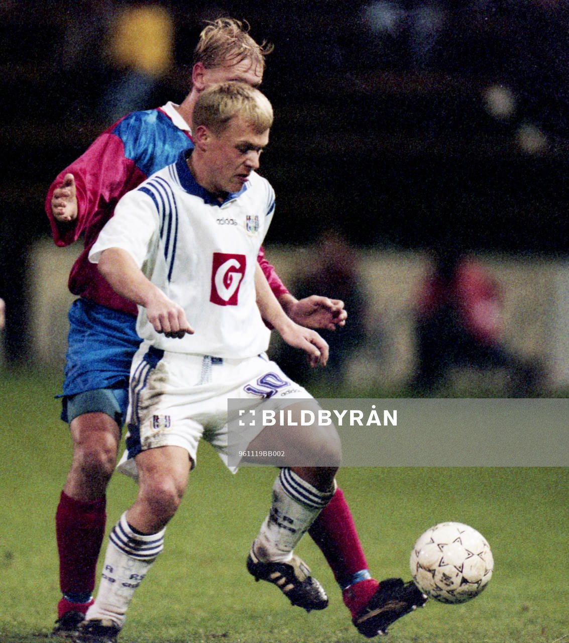 Pär Zetterberg, Anderlecht med bollen