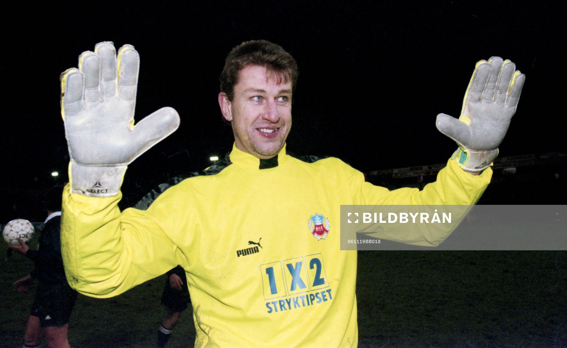 Helsingborgs målvakt Sven Andersson