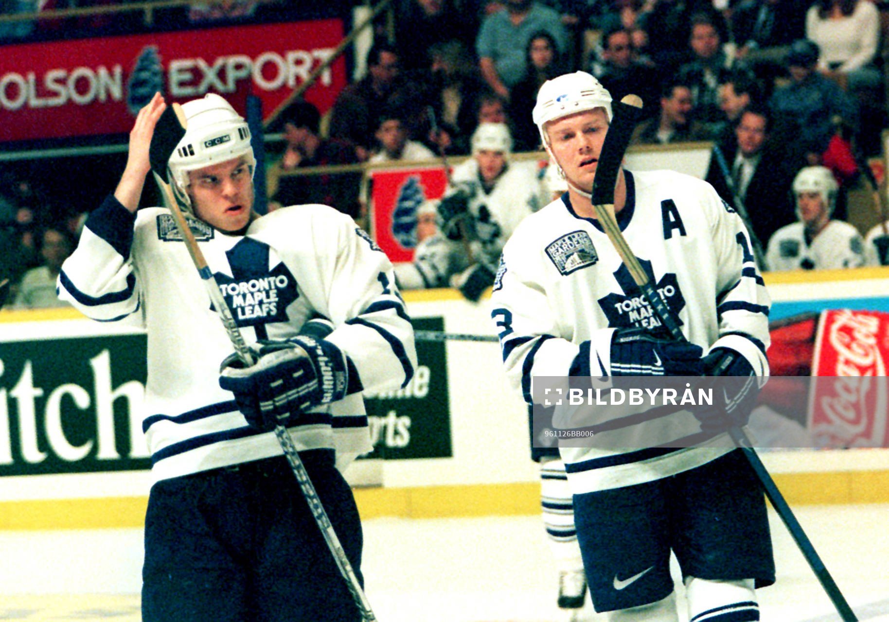 Fredrik Modin och Mats Sundin, Toronto Maple Leafs