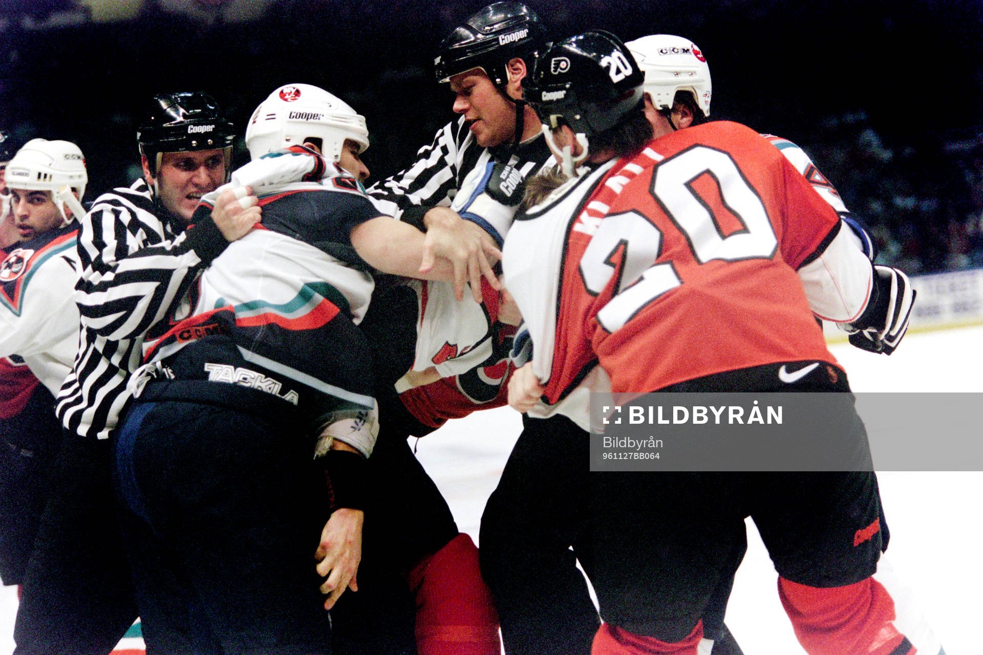 Ishockey, NHL, New York Islanders - Philadelphia Flyers,