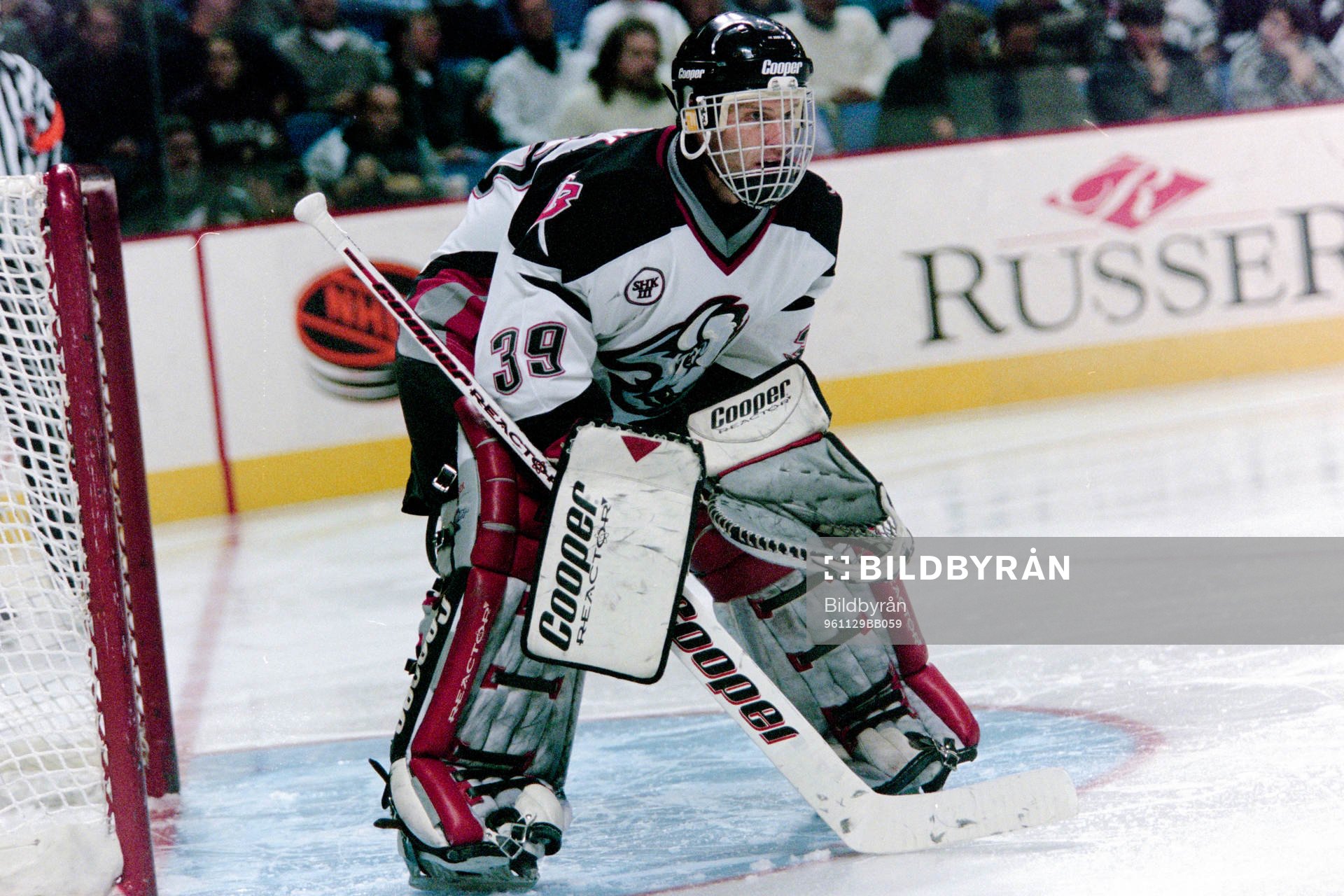 Dominik Hasek, målvakt, Buffalo Sabres