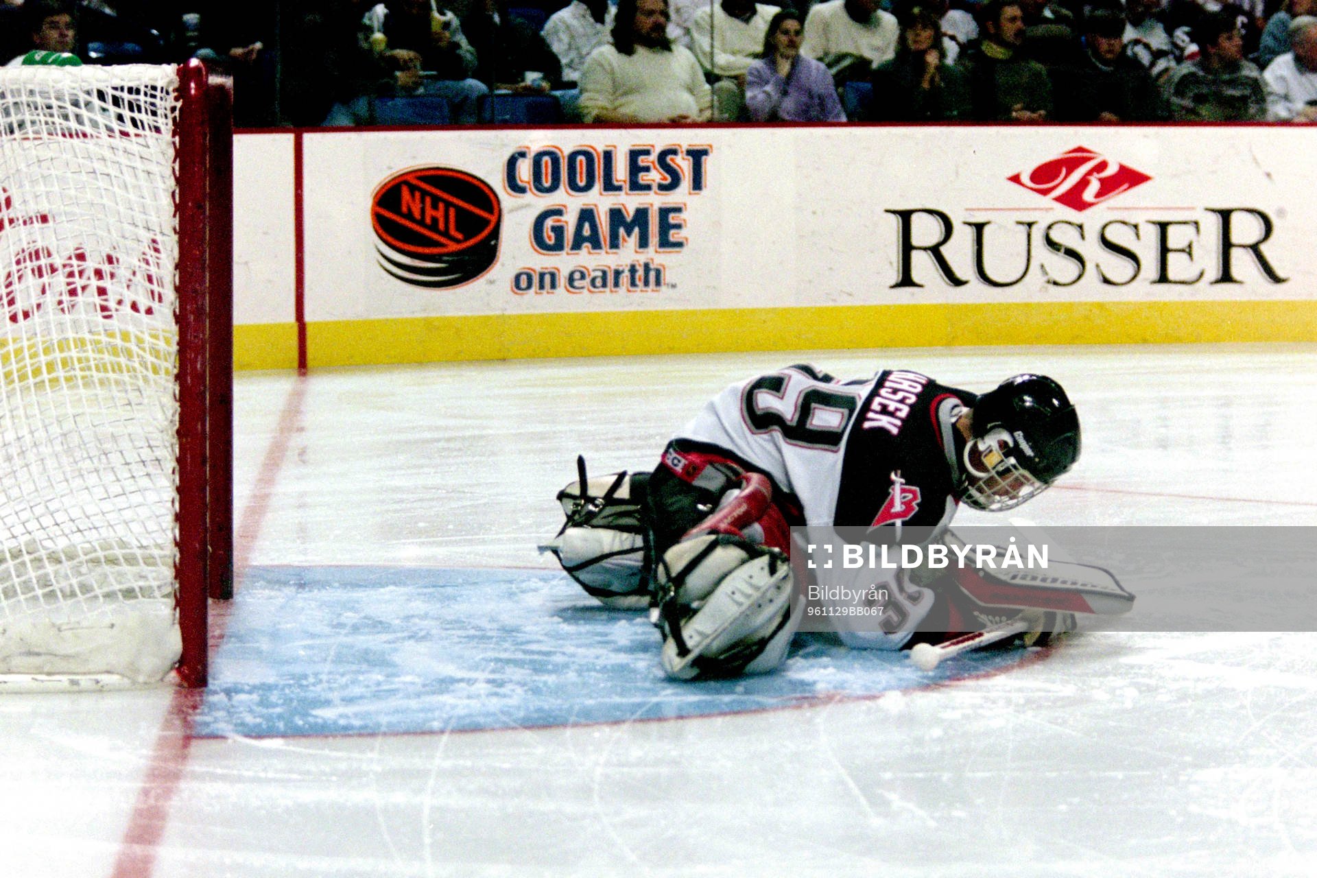 Dominik Hasek, målvakt, Buffalo Sabres