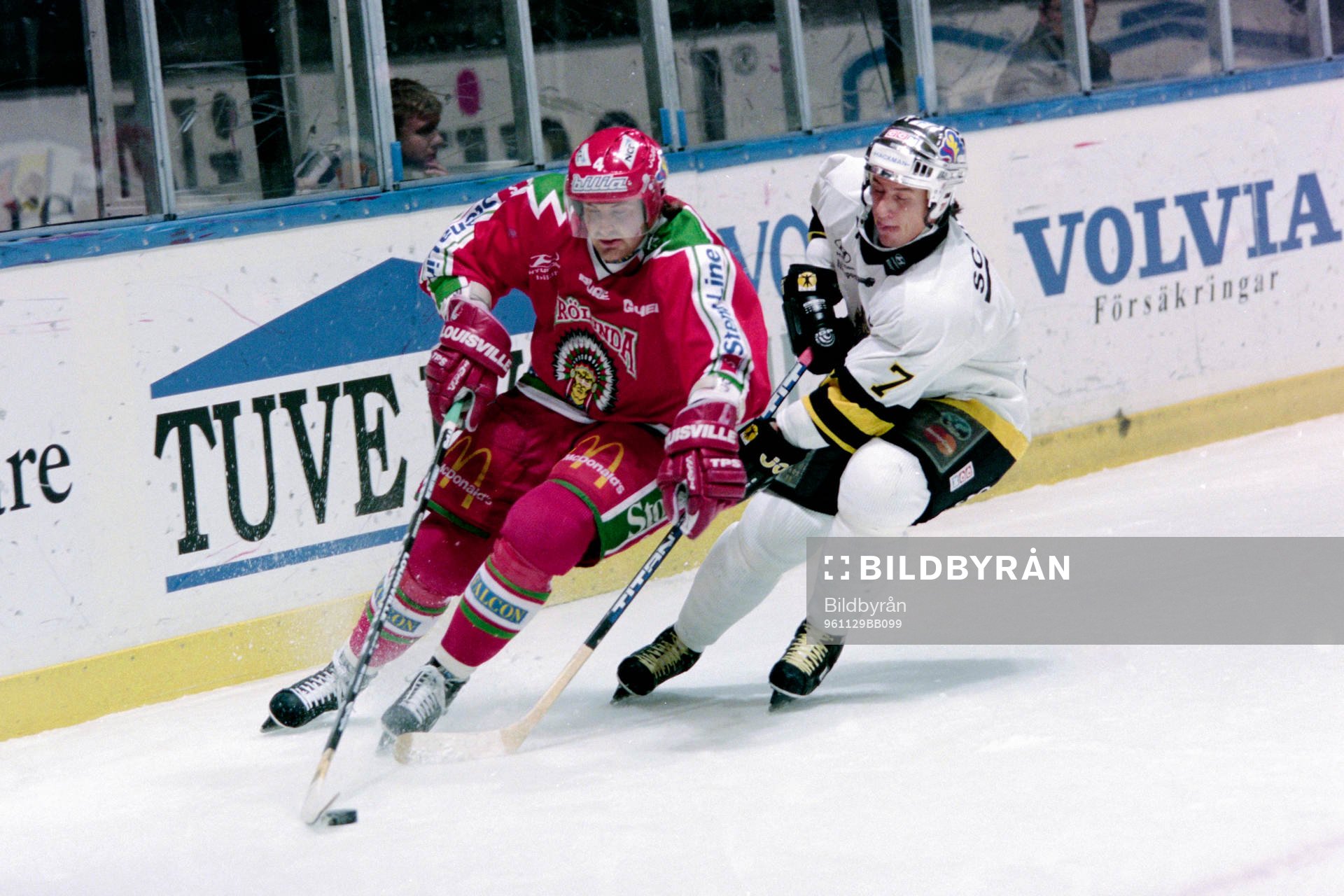 Joacim Esbjörs, Västra Frölunda med Stefan Gustavsson,