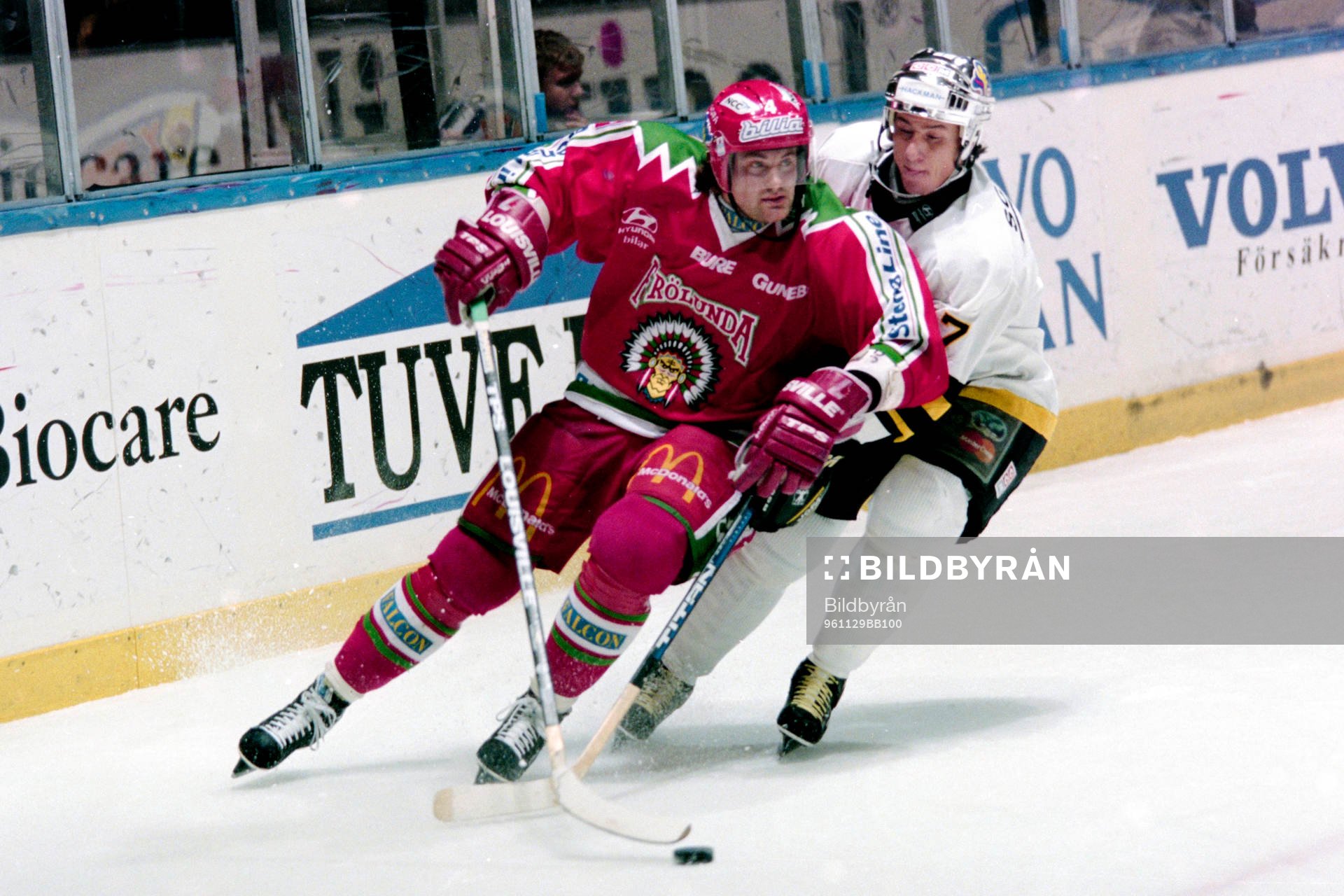 Joacim Esbjörs, Västra Frölunda med Stefan Gustavsson,