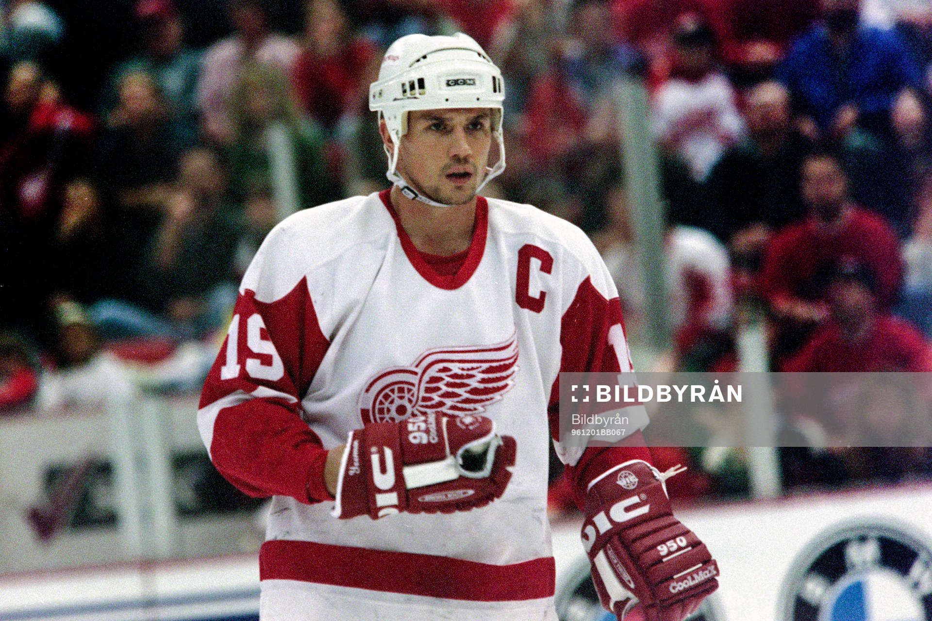 Steve Yzerman, Detroit Reds Wings