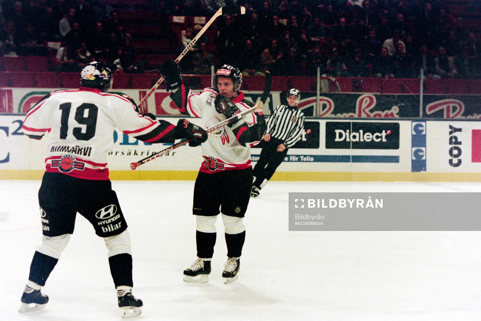 Juha Riihijärvi och Daniel Rydmark, Malmö jublar