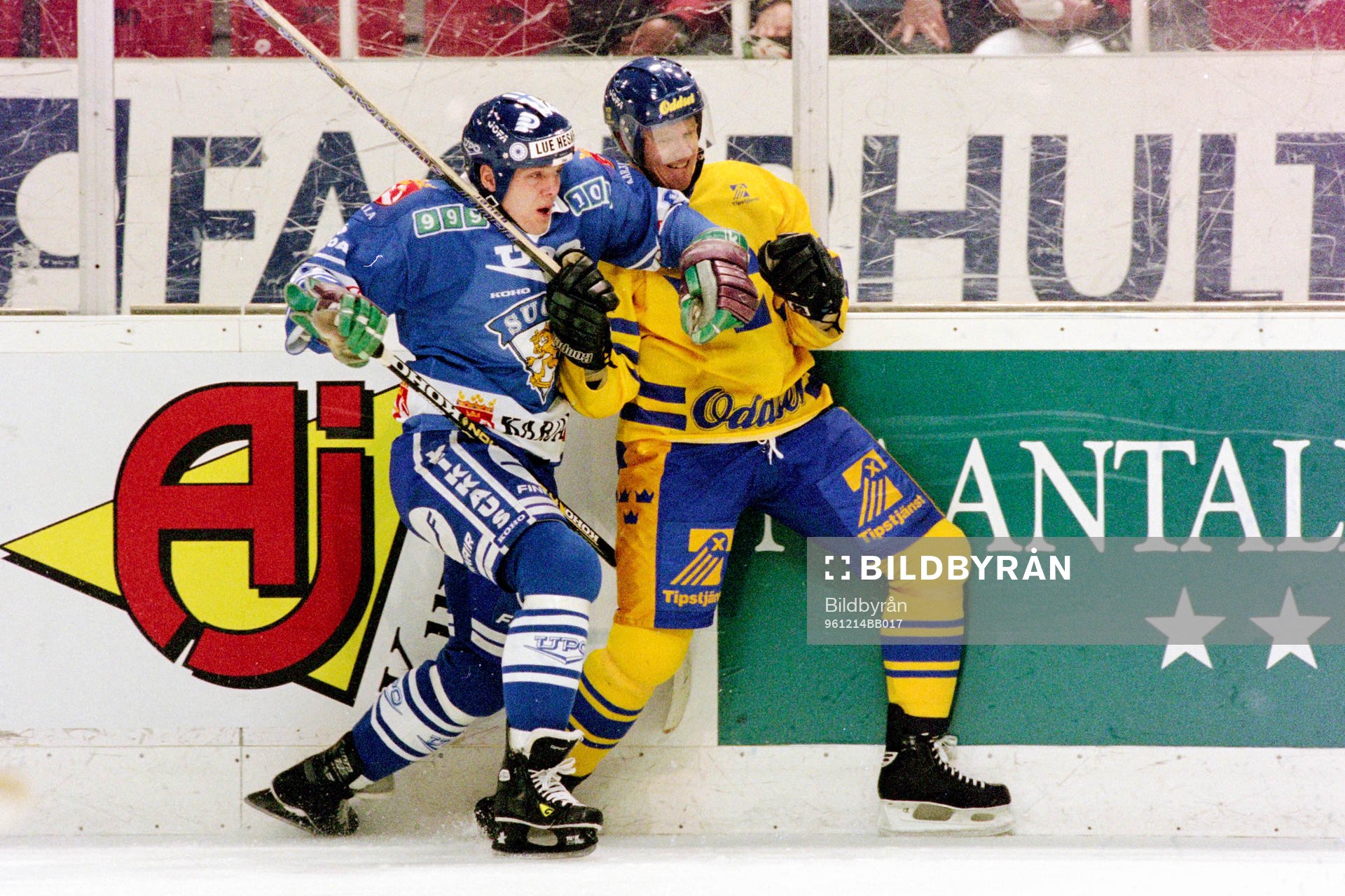 Ishockey, Finland - Sverige, 3-3