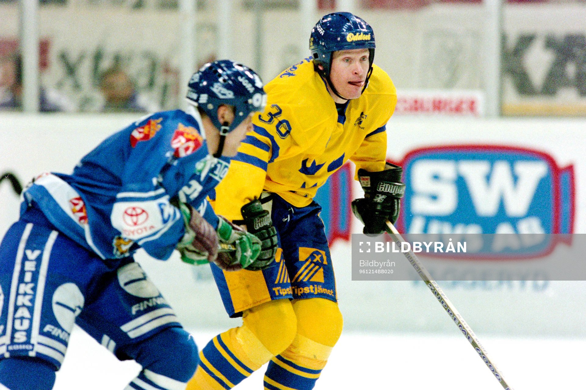 Ishockey, Finland - Sverige, 3-3