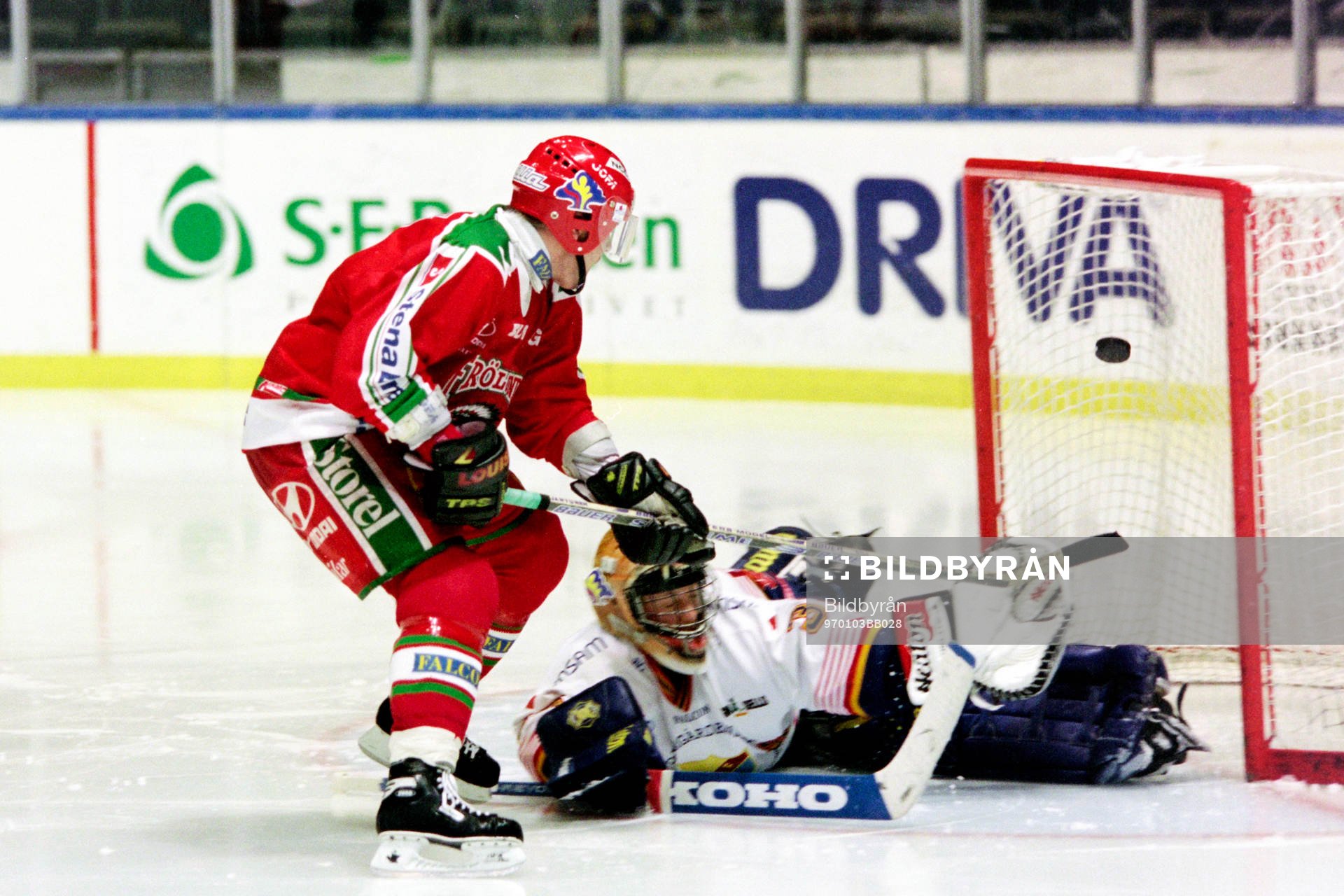 Marko Jantunen, Frölunda lyfter in pucken bakom