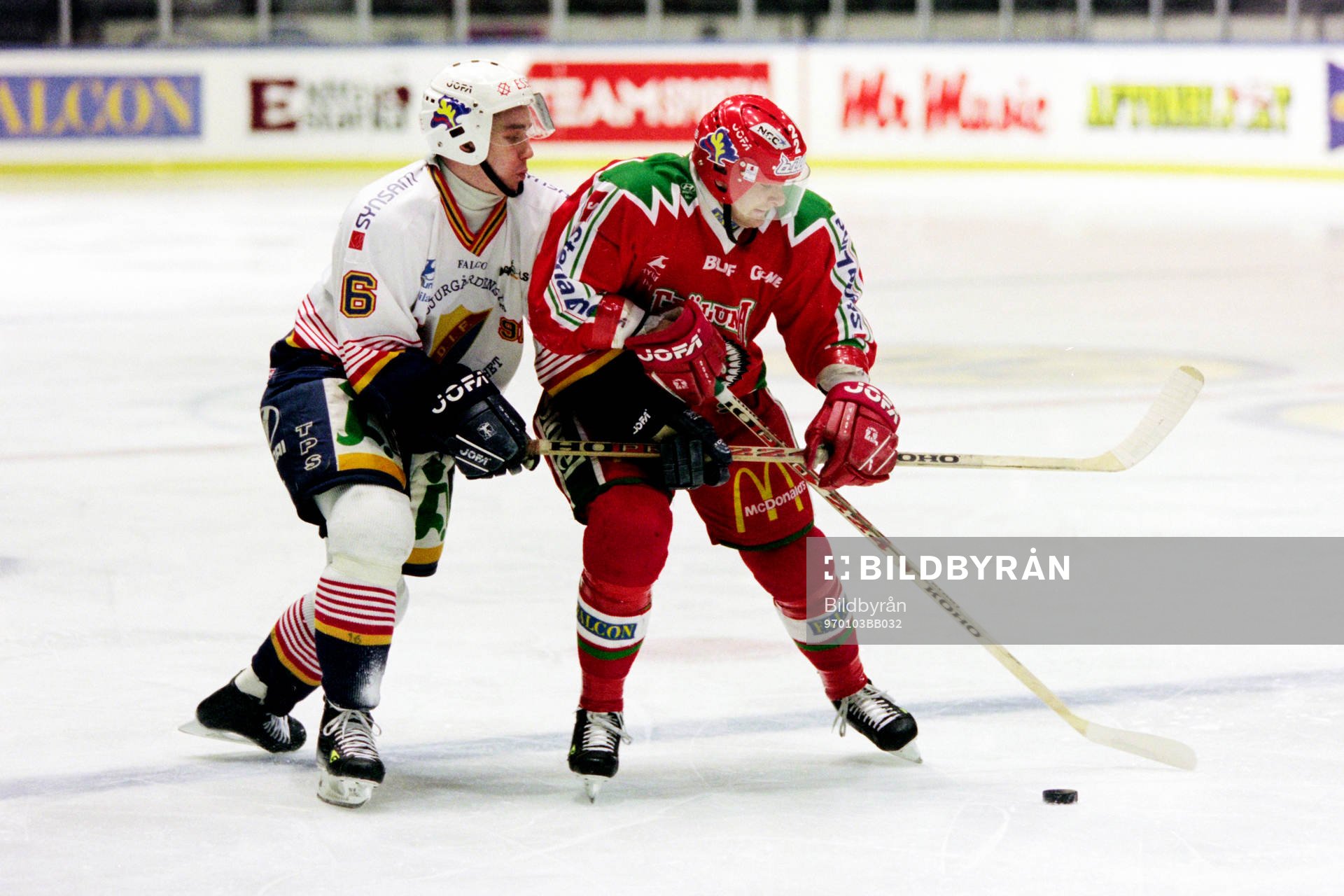 Ronnie Pettersson, Djurgården och Jonas Esbjörs, Västra