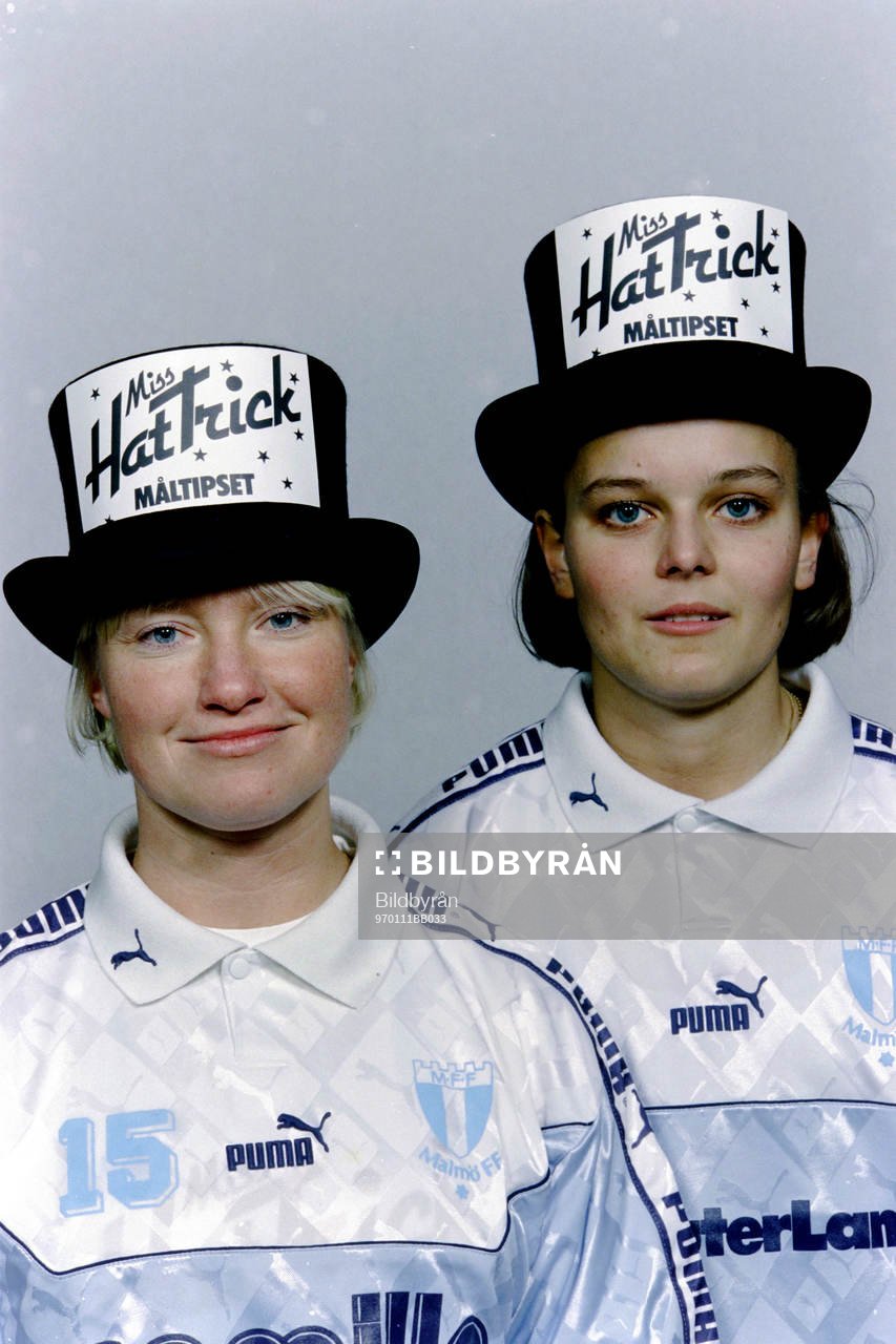 Sofia Johansson och Anika Bozicevic, Malmö FF