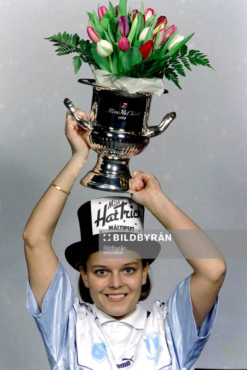 Anika Bozicevic, Malmö FF med pokalen