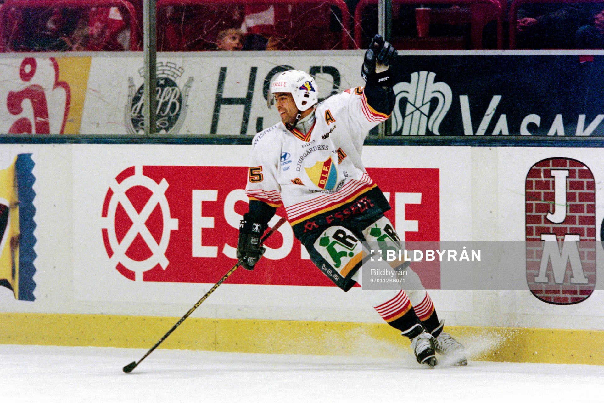 Patrik Erickson, Djurgården jublar