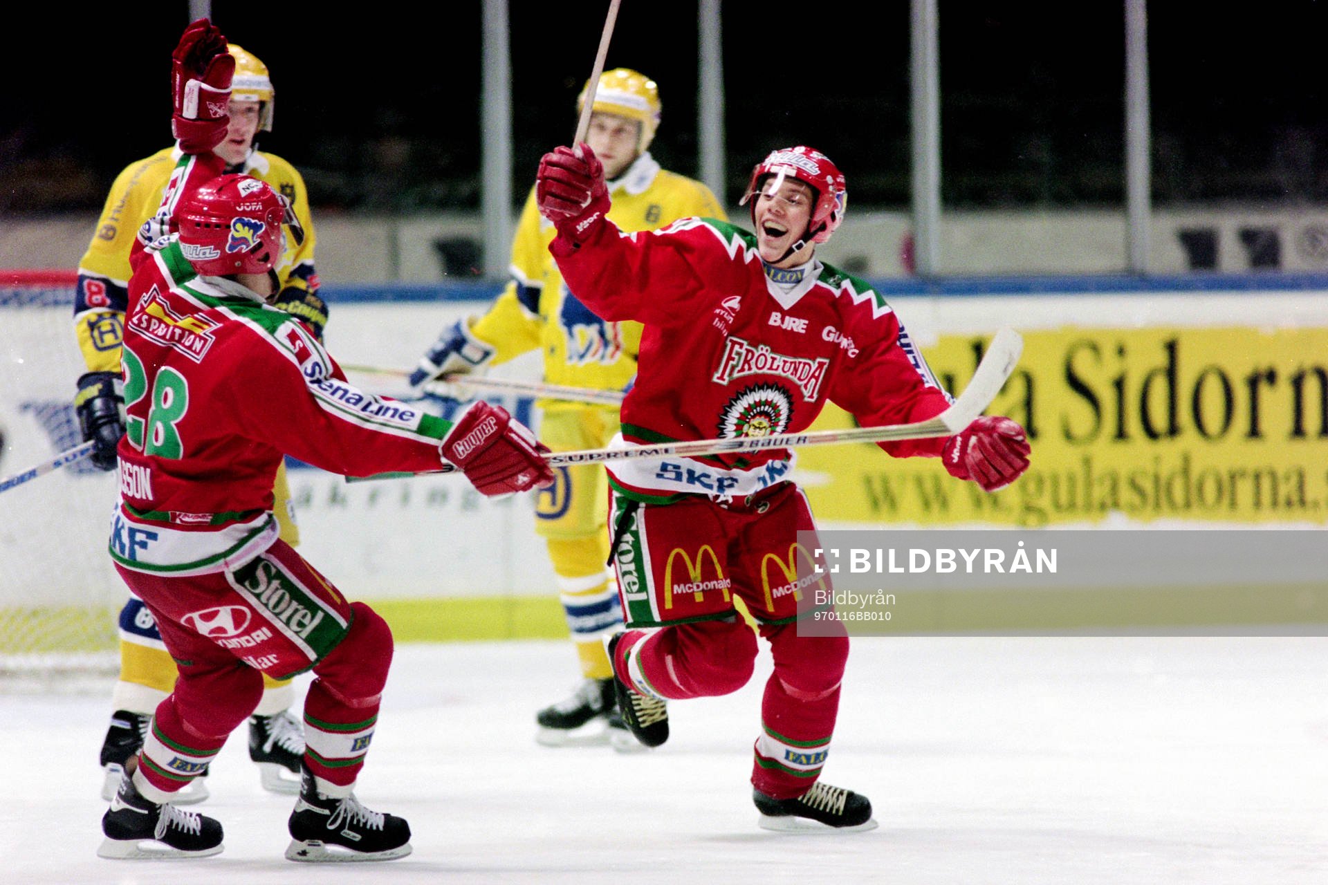 Linus Fagemo, Frölunda jublar
